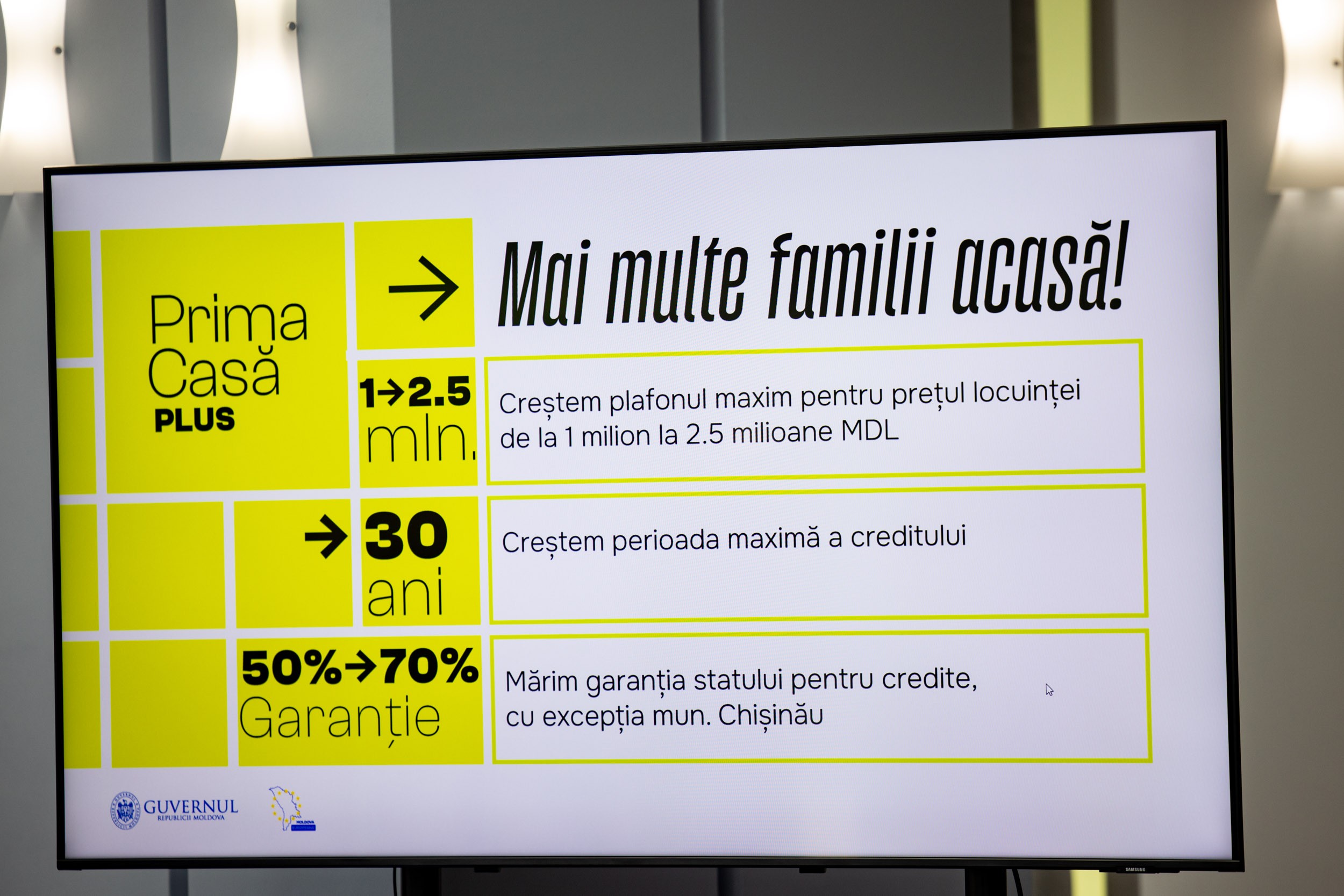 Dorin Recean: „Programul Prima Casă Plus este o investiție în viitorul tinerilor și al familiilor din Republica Moldova”