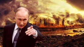 Palatul de iarnă al lui Putin, distrus de un misterios incendiu. Era situat în munții Altai