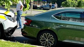 Accident în lanț în Chișinău. Câte mașini au fost avariate