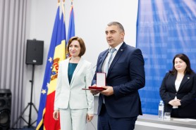 Maia Sandu a participat la evenimentul dedicat Zilei profesionale a funcționarului fiscal