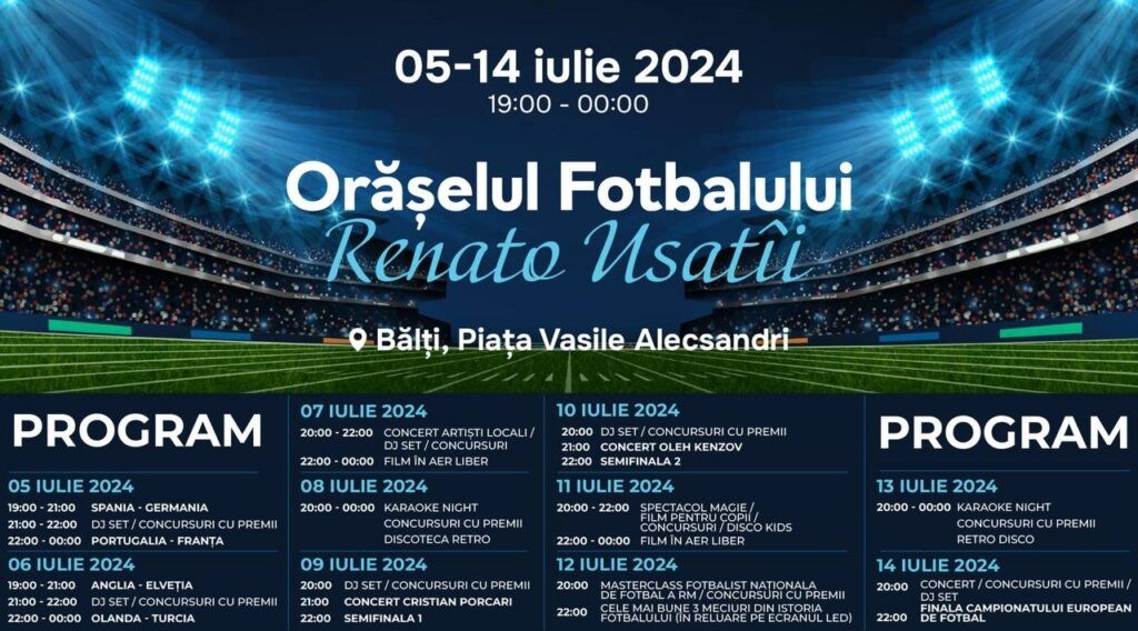 FOTO // Usatîi și-a îndeplinit promisiunea: În Bălți și Comrat a fost lansat Orășelul Fotbalului