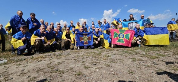 FOTO // 95 de prizonieri ucraineni s-au întors acasă