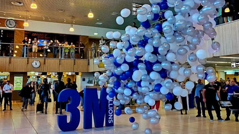 Cifră record în istoria Aeroportului de la Chișinău: Trei milioane de pasageri
