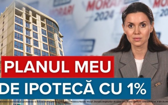 Natalia Morari propune un program ipotecar cu dobândă de 1% pentru a stopa exodul tinerilor și a atrage diaspora