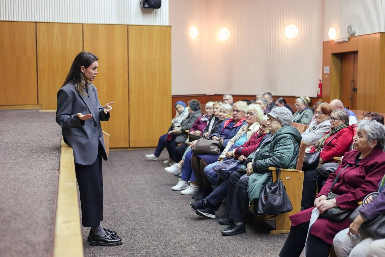 FOTO // Natalia Morari: Grija pentru pensionari este esențială în programul meu „Moldova Nouă”