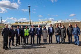 Dorin Recean a vizitat podul de la Pelinia, deschis recent pentru circulație