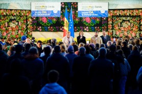 Maia Sandu: În Măgdăcești, localnicii cunosc beneficiile apropierii de Uniunea Europeană