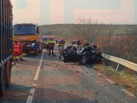 Un TIR din Republica Moldova, implicat într-un accident TRAGIC soldat cu 3 morți