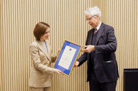 Maia Sandu a primit Premiul European „Richard Coudenhove-Kalergi”. Pentru ce merite