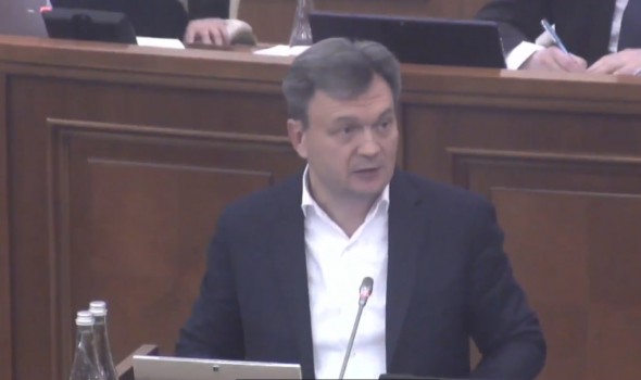 Dorin Recean, în parlament: „Un pas esențial pentru protecția cetățenilor și securitatea țării”