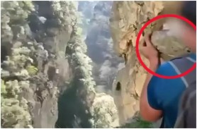 De la curiozitate la catastrofă: Turist amendat cu 200.000 € pentru o piatră aruncată în râpă