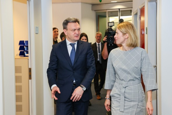 Dorin Recean s-a întâlnit cu Înaltul Reprezentant al Uniunii Europene pentru afaceri externe și politica de securitate