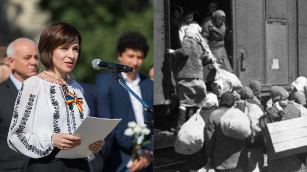 Maia Sandu aduce un omagiu victimelor deportărilor staliniste: „Avem datoria să nu uităm”