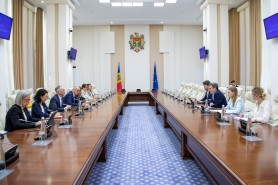 Dorin Recean a avut o discuție cu noul director de țară al Băncii Mondiale pentru Republica Moldova
