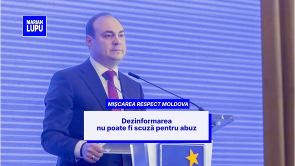 Vicepreședintele „Respect Moldova”, Eugeniu Nichiforciuc: Dezinformarea nu poate fi scuză pentru abuz