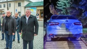 FOTO // Președinte de raion prins băut la volanul autoturismului de serviciu