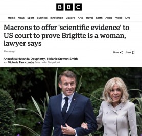 Emmanuel Macron își apără familia: proces internațional pentru a dovedi că Brigitte Macron este femeie