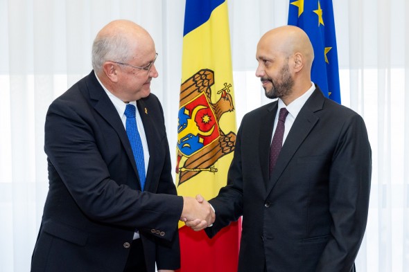 Alexandru Munteanu a avut o întrevedere cu Ambasadorul Statului Qatar în Republica Moldova