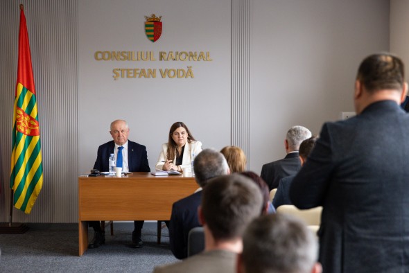 Alexandru Munteanu a discutat cu primarii din raionul Ștefan Vodă