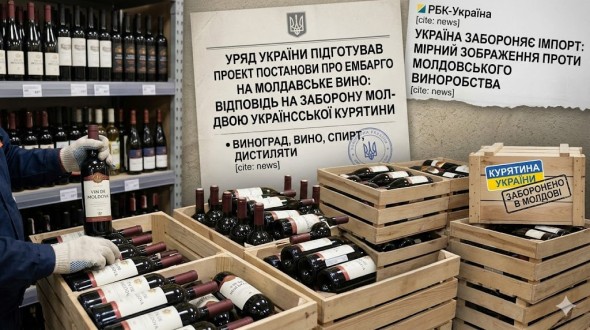 BREAKING NEWS // Ucraina pregătește EMBARGO pe vinurile și divinurile moldovenești