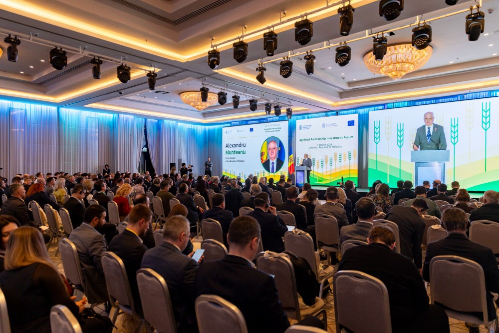 Alexandru Munteanu: „Investițiile de azi în agricultura Moldovei înseamnă investiții într-o economie care se aliniază rapid la piața europeană”