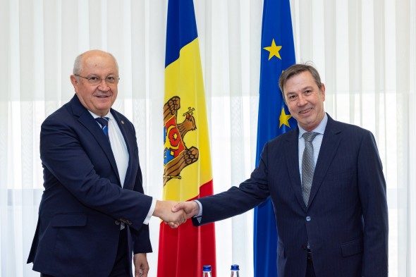 Alexandru Munteanu a avut o întrevedere cu Ambasadorul Spaniei în Republica Moldova