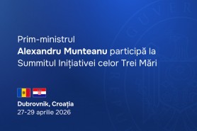 Alexandru Munteanu participă la Summitul Inițiativei celor Trei Mări de la Dubrovnik