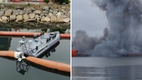 Dronă de tip militar explodează în Portul Constanța: autoritățile declanșează Planul Roșu