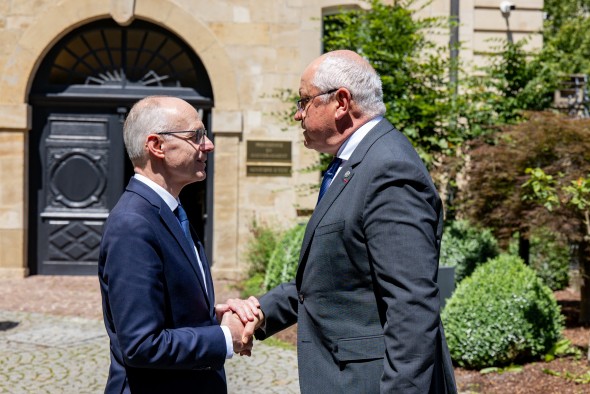 Alexandru Munteanu și Prim-ministrul Luxemburgului – dialog despre cooperarea bilaterală și sprijinirea parcursului european al Republicii Moldova