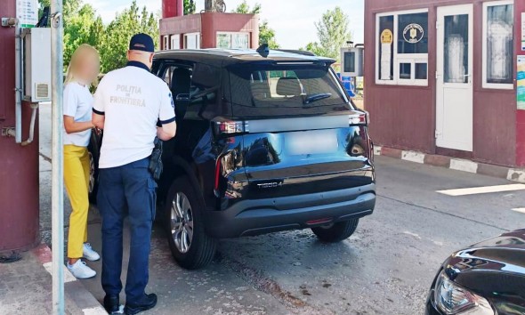 Moldoveancă condamnată în Franța la 15 ani de închisoare pentru jaf armat, reținută la frontiera cu România