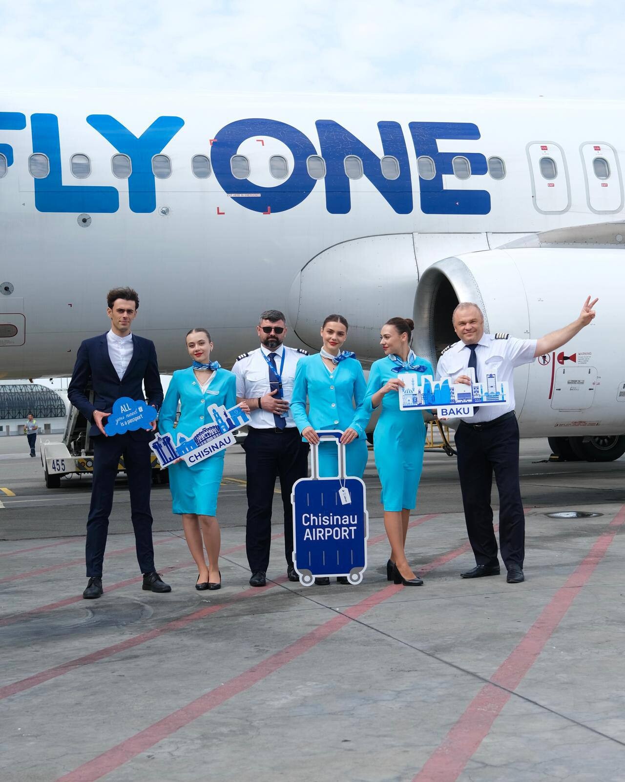 FLYONE își consolidează rețeaua de zboruri: Baku, noua destinație directă din Chișinău