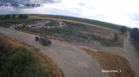 O persoană a dat foc la gunoiștea din Gotești. Cum a fost sancționată