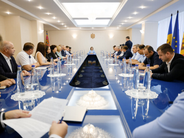 Maia Sandu s-a întâlnit cu primarii din UTA Găgăuzia, în cadrul consultărilor privind organizarea alegerilor